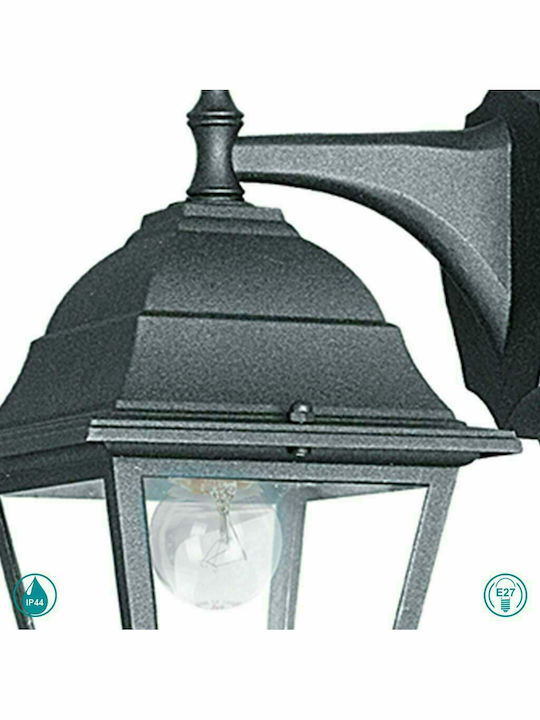 Fan Europe Roma Wall-Mounted Outdoor Lighting Lantern E27 IP44 19.5x35x14.6cm