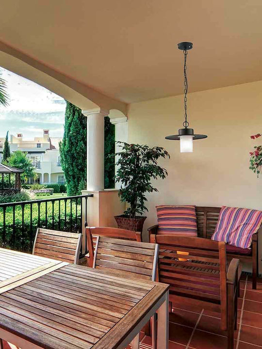 Fan Europe Wandmontierte Außen-Hutleuchte E27 IP44 39.5x30x31.5εκ.