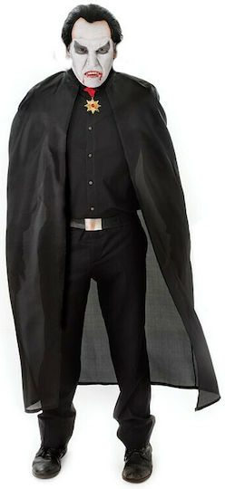 Carnival Cape Black for Halloween