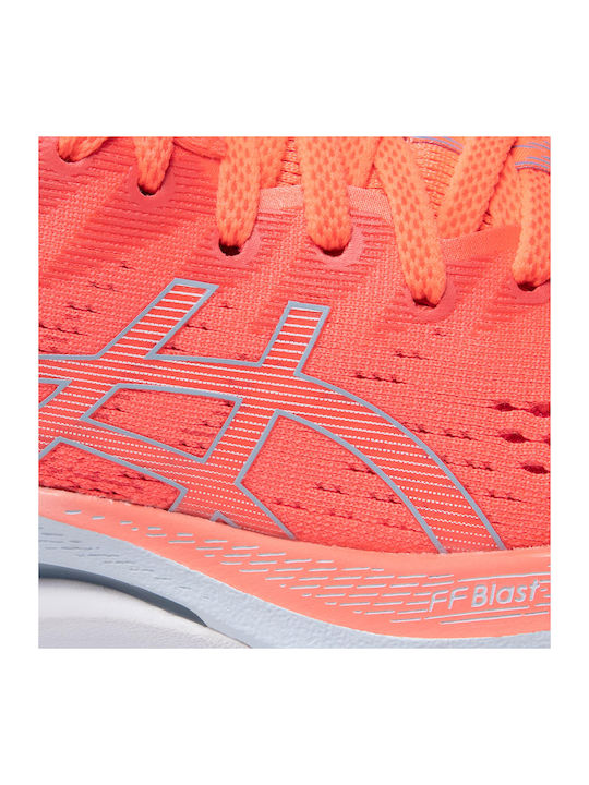 Gel-Kayano 28 Damen Sportschuhe Laufen Blazing Coral / Mist