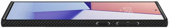 Spigen Liquid Air Umschlag Rückseite Silikon Matte Black (Galaxy S22 Ultra 5G)
