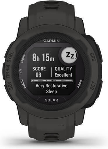 Garmin Instinct 2S Solar 40мм Водоустойчив Смартчасовник с Пулсомер (Графит)
