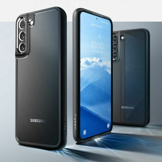 Spigen Ultra Hybrid Back Cover Plastic 2mm Matte Black (Galaxy S22)