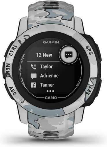 Garmin Instinct 2S Camo Edition 40mm Wasserdicht Smartwatch mit Pulsmesser (Mist Camo)