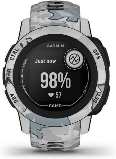 Garmin Instinct 2S Camo Edition 40mm Wasserdicht Smartwatch mit Pulsmesser (Mist Camo)