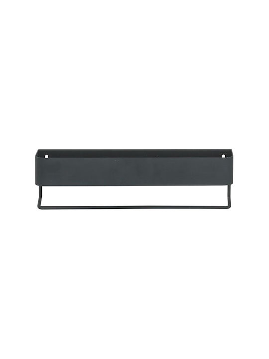 Sealskin Brix Επιτοίχια Ραφιέρα Μπάνιου Μεταλλική με 1 Ράφι 35x10x8cm