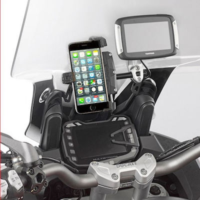 Givi Halterung Telefon Motorrad mit Clip für Lenkrad