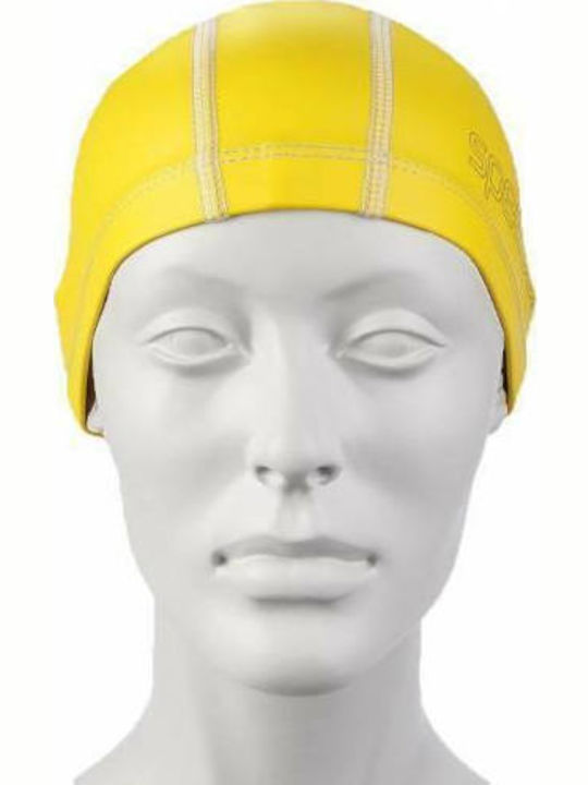 Speedo Pace Polyester Kids Swimming Cap Yellow