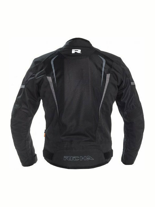 Richa Airstrike II Summer Men's Riding Jacket Black