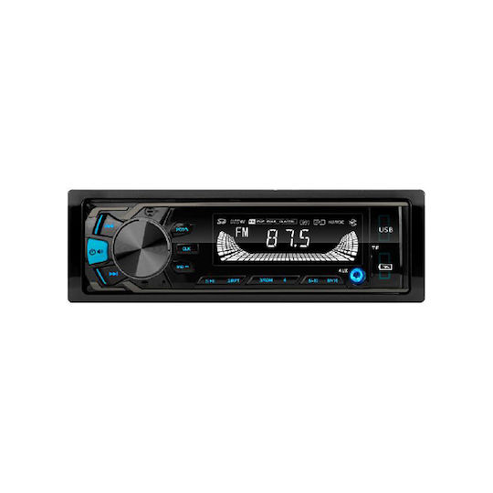 GRC Tech Sistem Audio Auto 1DIN (Bluetooth/USB) cu Panou detașabil