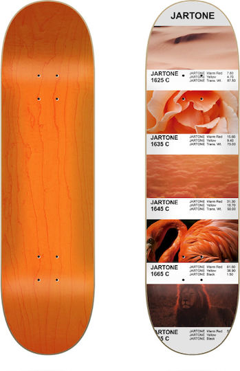 Jart Jartone 8.125" Σανίδα Shortboard Πορτοκαλί