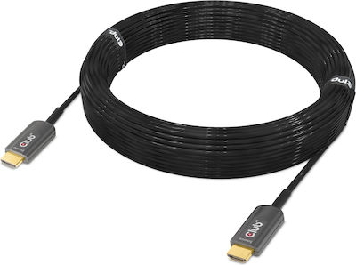 Club3D HDMI 2.1 Cable HDMI male - HDMI male 15m Μαύρο