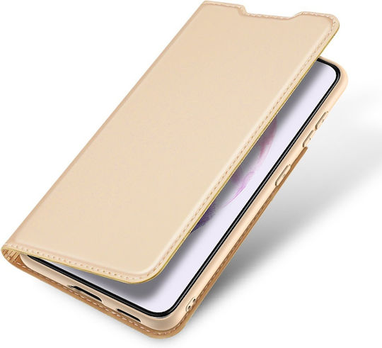 Dux Ducis Skin Pro Book Synthetic Leather Gold (Galaxy S22)
