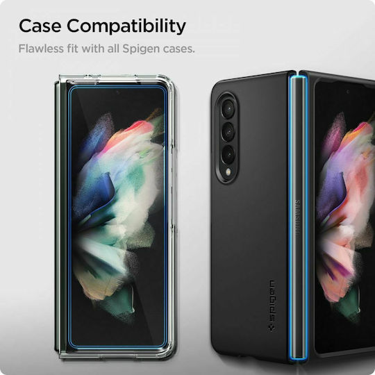 Spigen GLAS.tR + Hinge Film 2.5D Full Face Tempered Glass (Galaxy Z Fold 3)