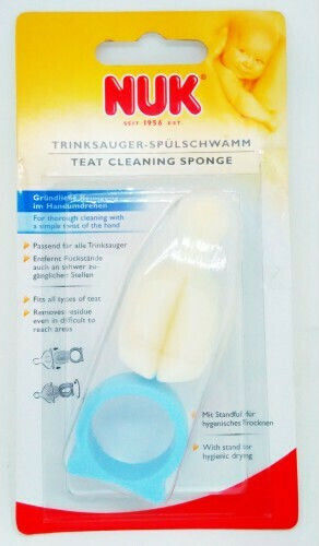 Nuk Cleaning Brush for Baby Bottles Blue 1pcs
