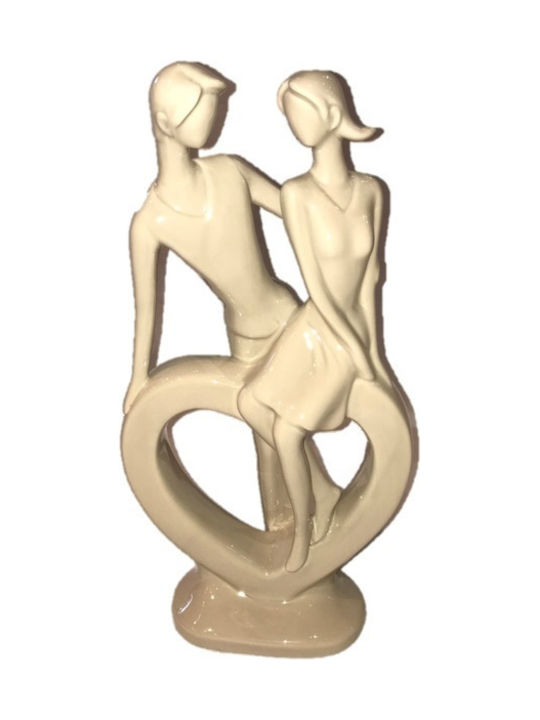 Tognana Decorative Statuette made of Ceramic Vogue 25x25x40cm 1pcs