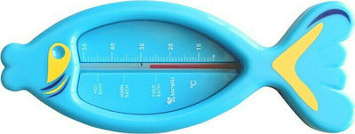Cangaroo Αναλογικό Θερμόμετρο Μπάνιου Ψαράκι 10°C έως 50°C Μπλε