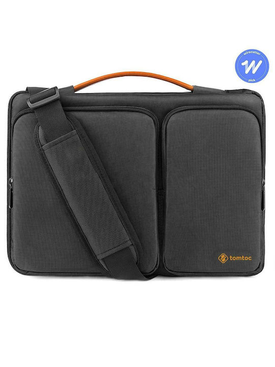 tomtoc Versatile A42 Shoulder / Handheld Bag for 16" Laptop Black