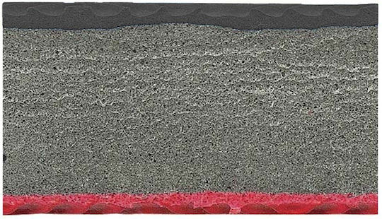 AMILA Podele Puzzle de Gimnastică Pe Două Fețe Roșu/Negru 100x100x2cm 1buc
