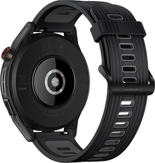 Huawei Watch GT Runner 46mm Αδιάβροχο με Παλμογράφο (Black)