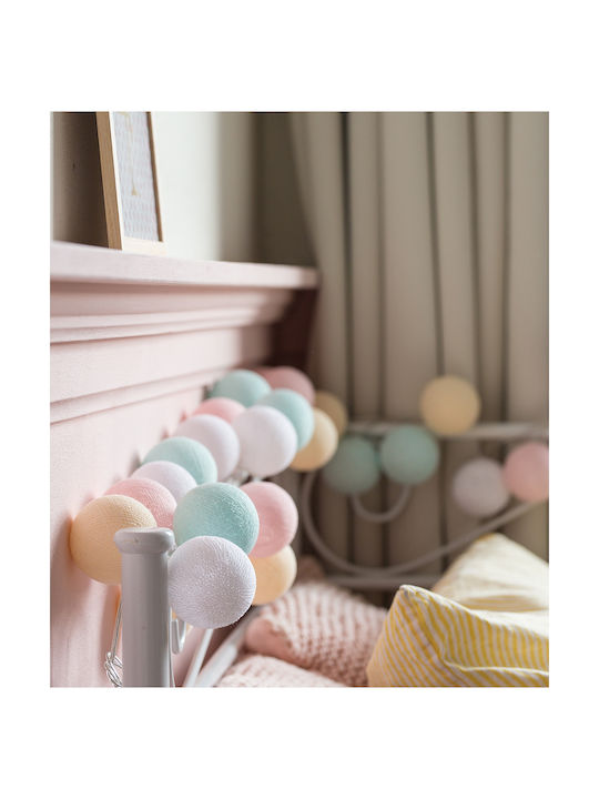 Cotton Ball Lights Гирлянди за външно осветление
