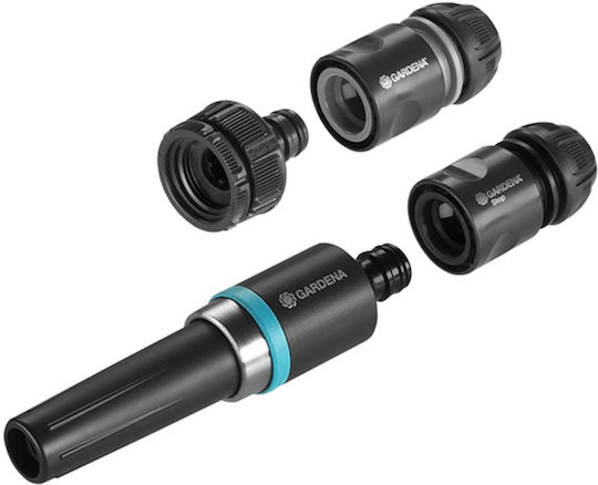Gardena Ecoline Basic Equipment Σετ Εκτοξευτήρα Νερού με Ταχυσυνδέσμους 2 Λειτουργιών