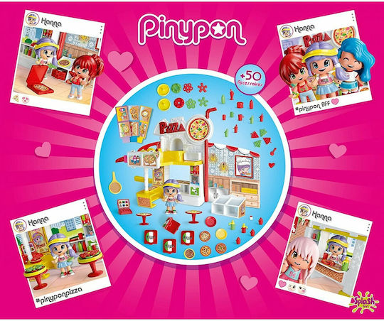 Giochi Preziosi Pinypon Pizzeria for 4+ Years (Multi Designs)
