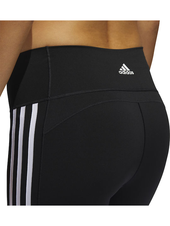 Women's Cropped Yoga Legging High Waisted Black