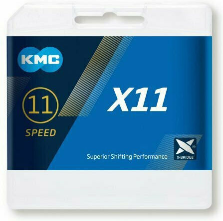 KMC Chain X11 El Blacktech Bicycle Chain 11 Gears 118L Black