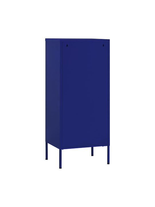 Sertar De Birou Metalic Albastru Marin 42.5x35x101.5cm