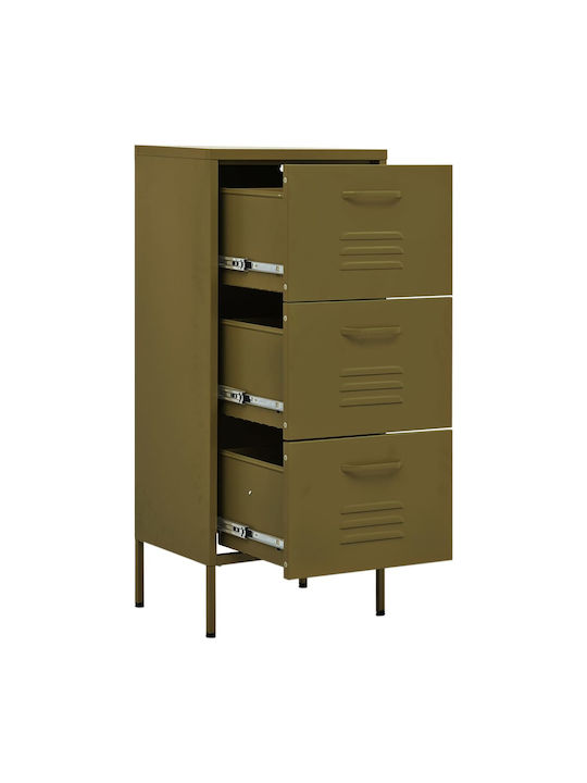Office Storage Metal Drawer Ladi L42.5xW35xH101.5cm