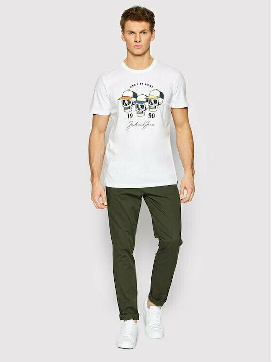 Jack & Jones T-shirt Λευκό