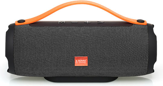 Savio BS-023 Bluetooth Speaker 10W with Radio and Battery Life up to 7 hours Black