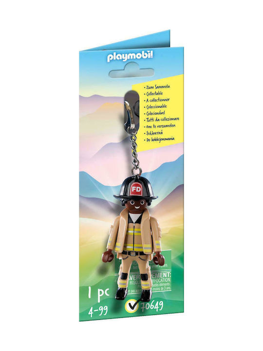 Playmobil Μπρελόκ City Action Πυροσβέστης