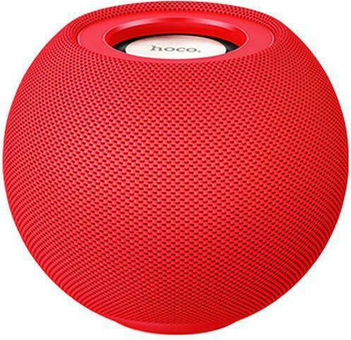 Hoco BS45 Bluetooth Speaker 5W with Radio and Battery Life up to 6 hours Red