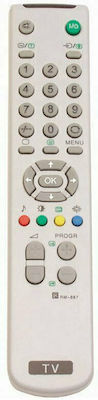 Compatible Remote Control RM-887 for Τηλεοράσεις Sony