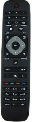 HQ Συμβατό Τηλεχειριστήριο RM-L1125+ (Philips) για Τηλεοράσεις Philips