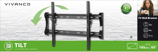 Vivanco 37975 Βάση Τηλεόρασης Τοίχου έως 65" και 50kg