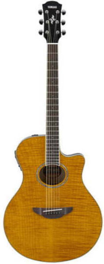 Yamaha Ηλεκτροακουστική Κιθάρα APX600FM Cutaway Brown