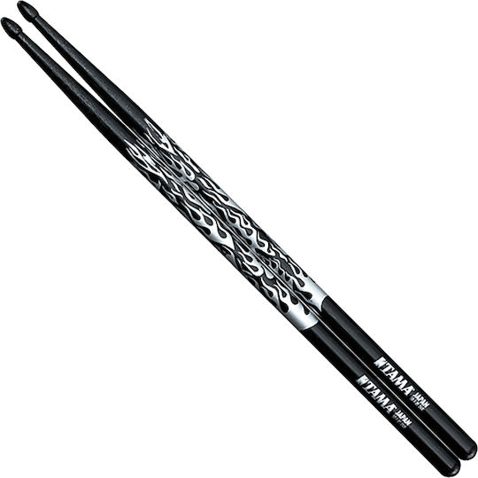 Tama 5B Design Stick Series Japanese Oak Drumstick Black