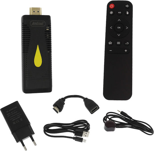 Andowl Smart TV Stick X96 H313 4K UHD with Wi-Fi / HDMI