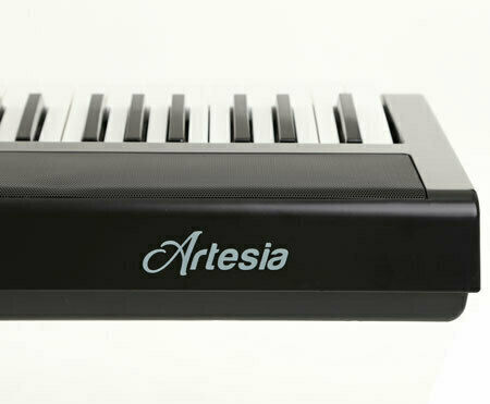 Artesia Electric Stage Piano Performer with 88 Semi-Gravicentric Keyboard Built-in Speakers and Connection with Headphone and Computer Black