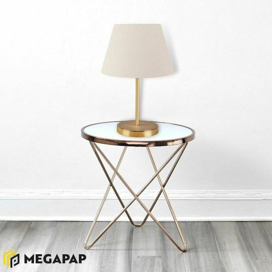 Megapap Rosenthal Μεταλλικό Πορτατίφ για Ντουί E27 Megapap Rosenthal Μεταλλικό Πορτατίφ για Ντουί E27