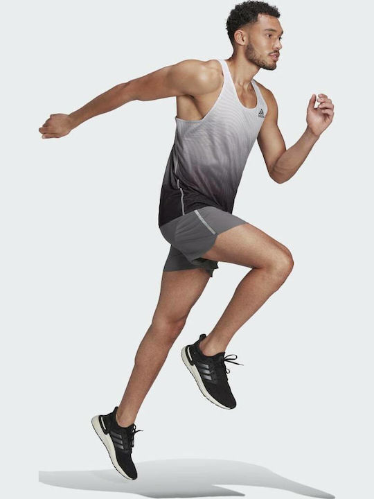 Designed 4 Running Men's Athletic Shorts Gray