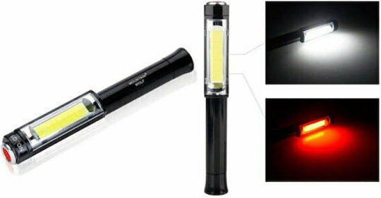 Lanternă LED cu Luminozitate Maximă 400lm Mountain Wolf Negru