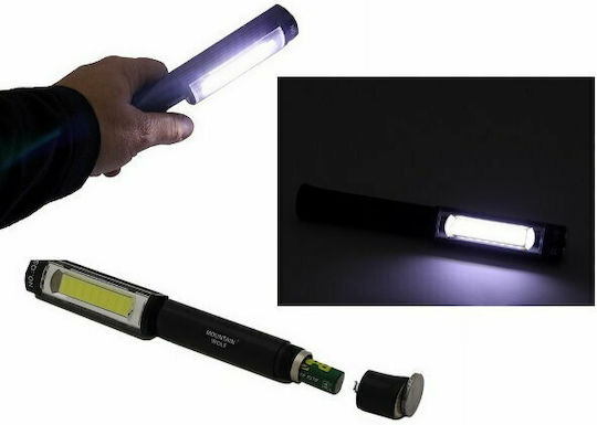 Lanternă LED cu Luminozitate Maximă 400lm Mountain Wolf Negru