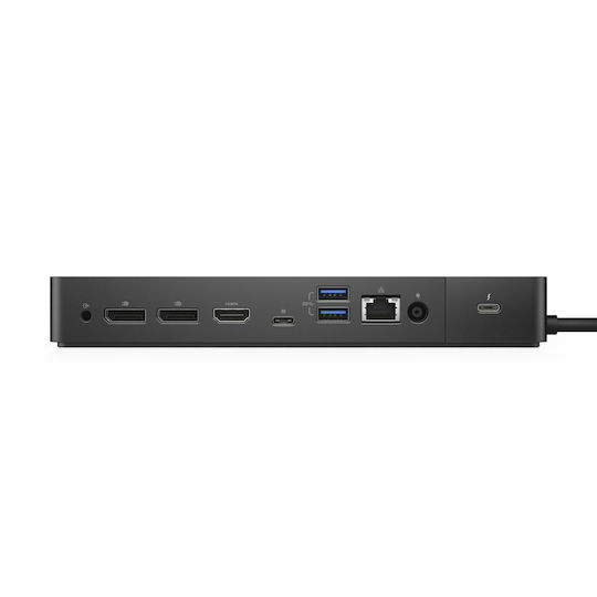 Dell WD19TB Thunderbolt 3 Docking Station με HDMI/DisplayPort 4K PD Ethernet και σύνδεση 3 Οθονών Μαύρο