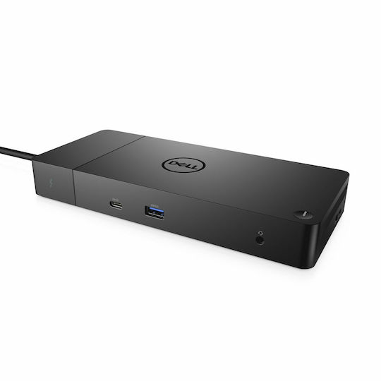 Dell WD19TB Thunderbolt 3 Docking Station με HDMI/DisplayPort 4K PD Ethernet και σύνδεση 3 Οθονών Μαύρο