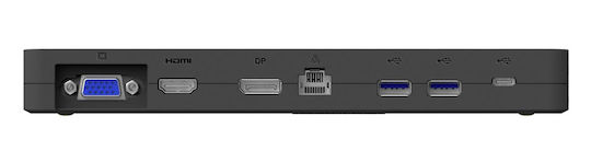 Fujitsu Port Replicator 2 USB-C Docking Station with HDMI/DisplayPort PD Ethernet and Support for 2 Monitors Black