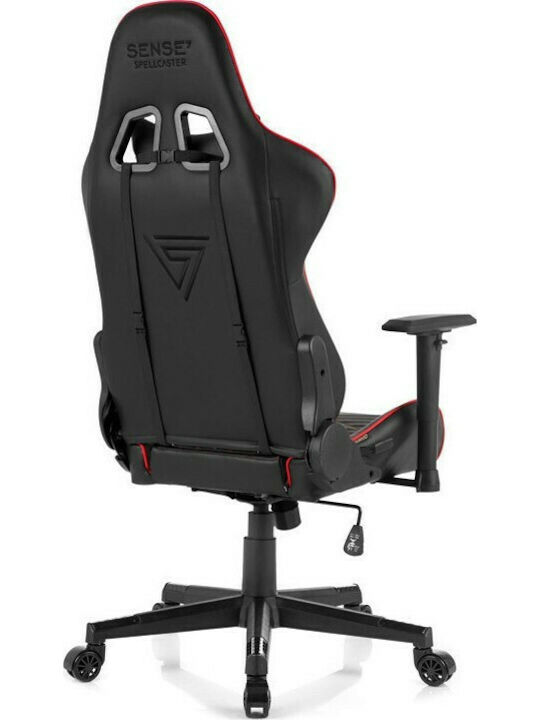 SENSE7 Knight Artificial Leather Gaming Chair Red